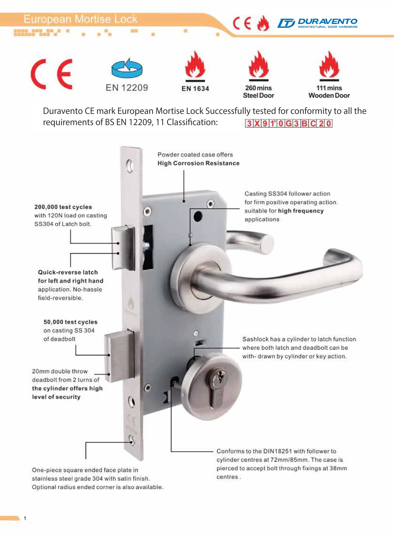 European Door Lock Catalogue thumbnail