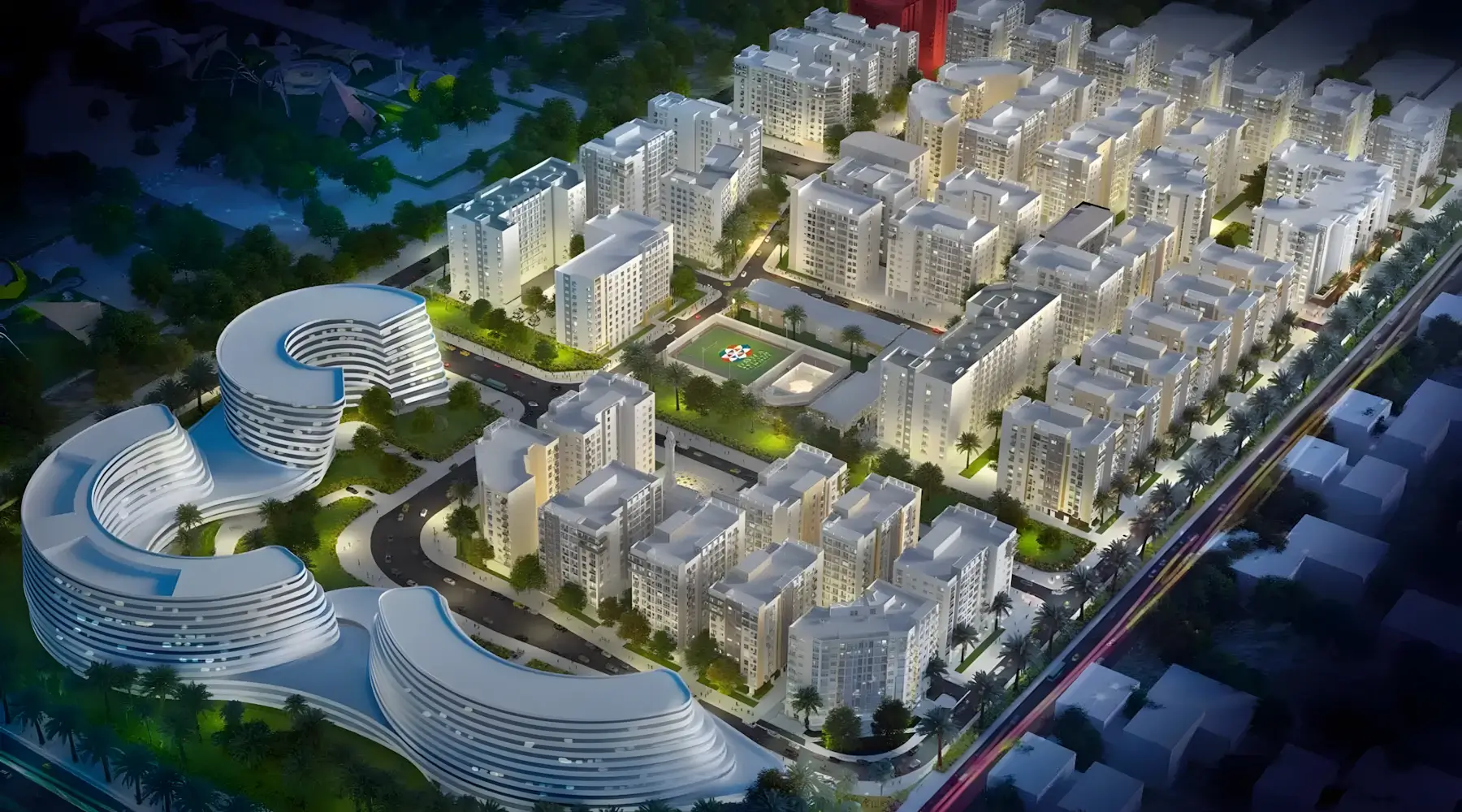 Al Erkyah City - Metal Doors Reference Project