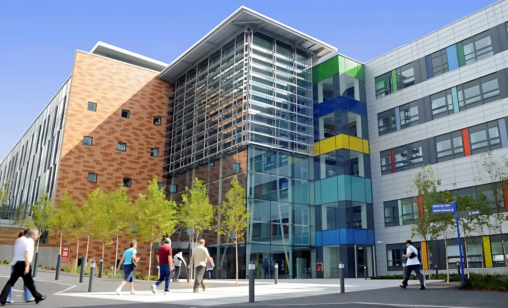 Queen Alexandra Hospital - Metal Doors Reference Project